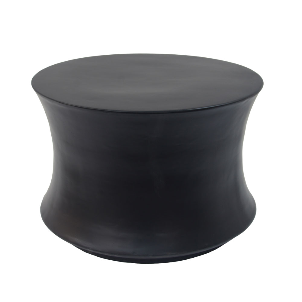 ARC COFFEE TABLE ΜΑΥΡΟ 60x60x41cm