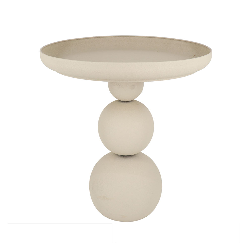 CALMA SIDE TABLE ΜΠΕΖ 51x51x55.5cm