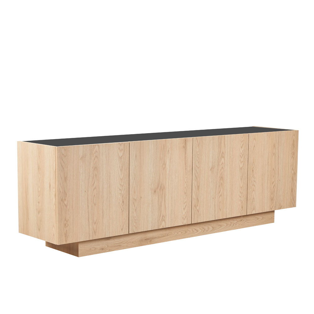 CUBIUS TV STAND 4ΠΟΡΤΕΣ ΦΥΣΙΚΟ 182x39x59