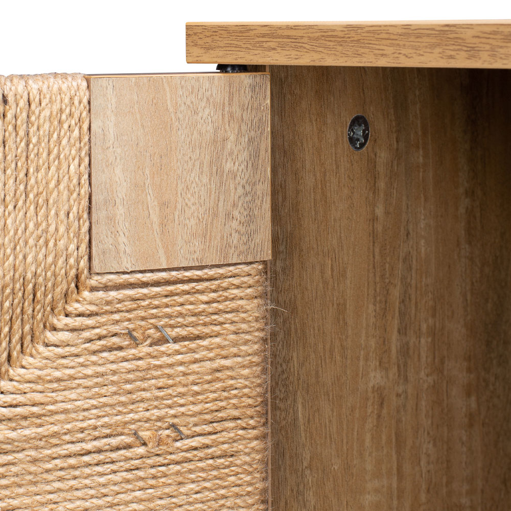 SISAL ΜΠΟΥΦΕΣ 4ΠΟΡΤΕΣ ΦΥΣΙΚΟ 160x39x78.5cm