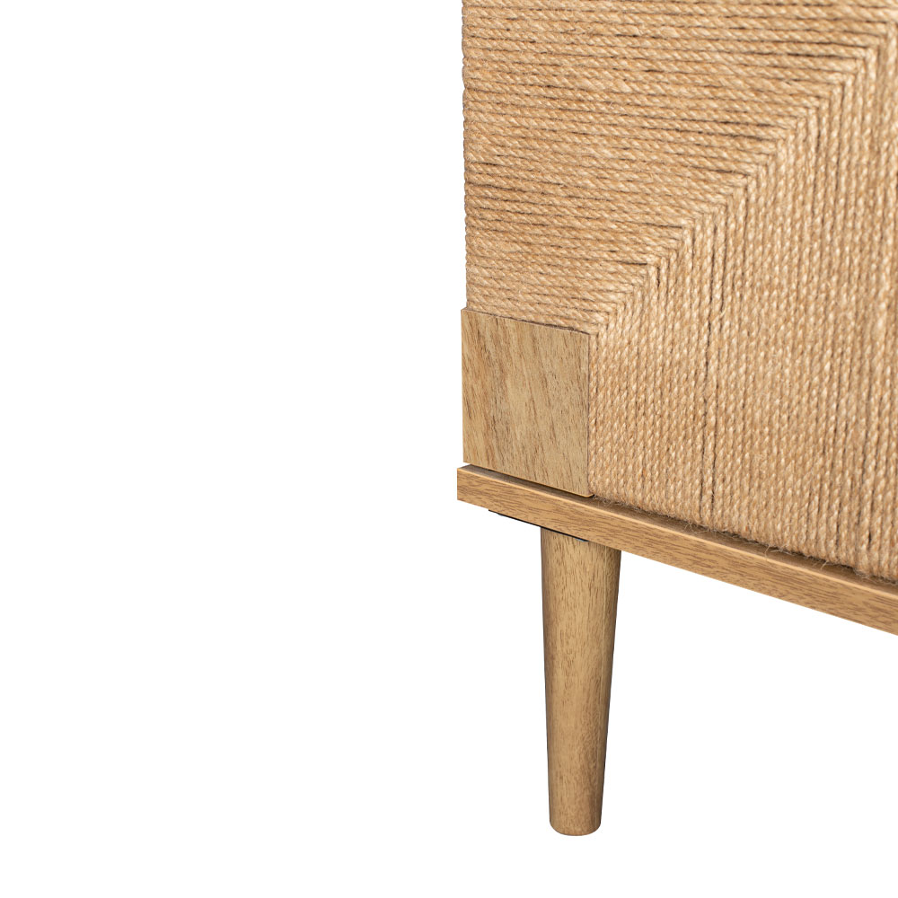 SISAL ΜΠΟΥΦΕΣ 4ΠΟΡΤΕΣ ΦΥΣΙΚΟ 160x39x78.5cm