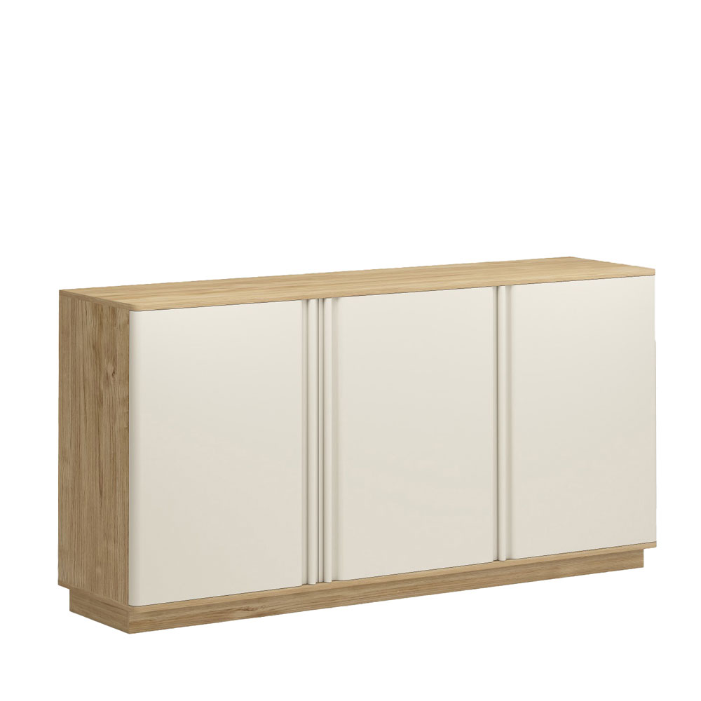 IVORY ΜΠΟΥΦΕΣ 3ΠΟΡΤΕΣ SONOMA BEIGE 160x40x80cm