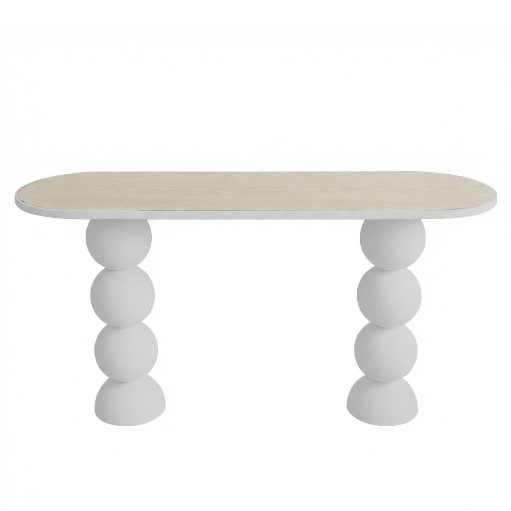 PERLA ΚΟΝΣΟΛΑ OFF WHITE 150x45x76cm