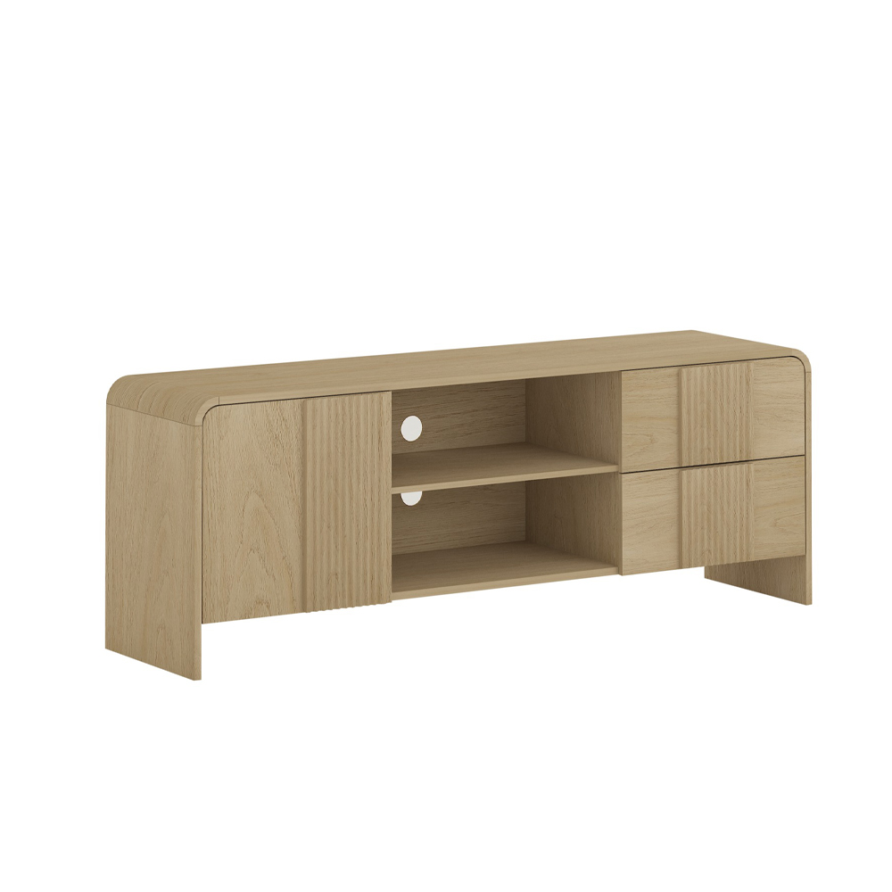 MATCH TV STAND 2ΠΟΡΤΕΣ 2ΡΑΦΙΑ SONOMA 140x39x53cm