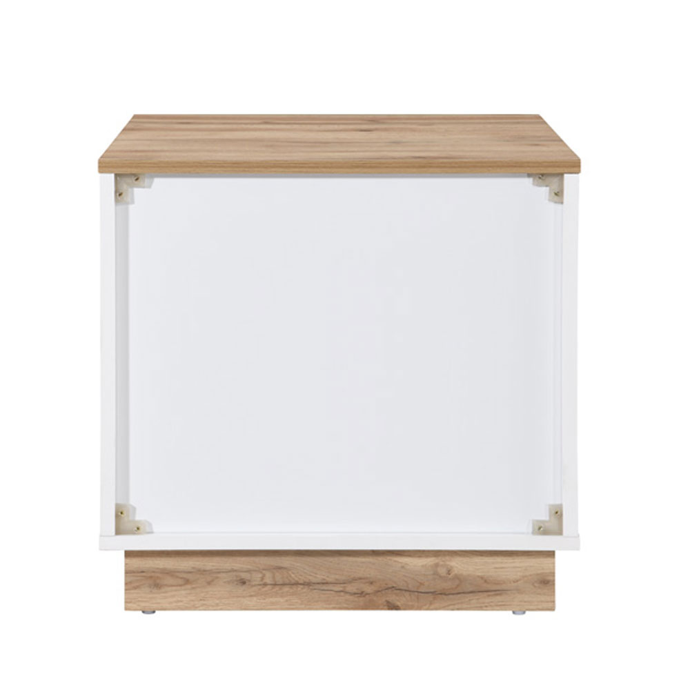 CASA ΚΟΜΟΔΙΝΟ 2ΣΥΡΤΑΡΙΑ ΛΕΥΚΟ ΦΥΣΙΚΟ 50x50x50cm