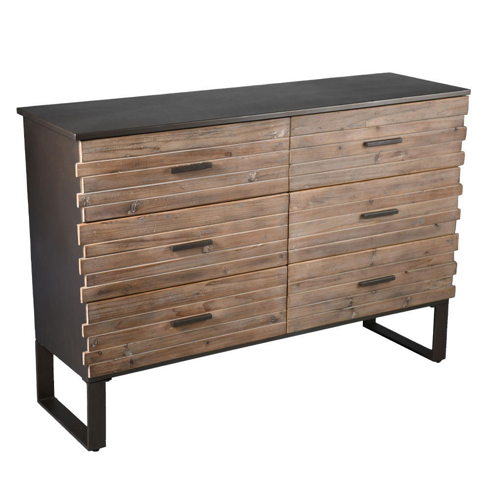 RIBBONS ΚΟΜΟΤΑ ΜΑΥΡΟ ΦΥΣΙΚΟ 125x39xH87cm