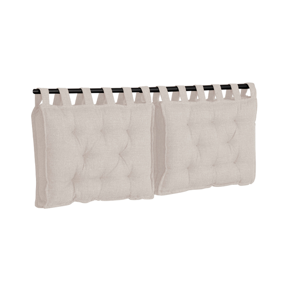 HANG ΜΑΞΙΛΑΡΙ ΚΕΦΑΛΑΡΙΟΥ SET 2ΤΕΜ OFF WHITE 16-950 70x10x50