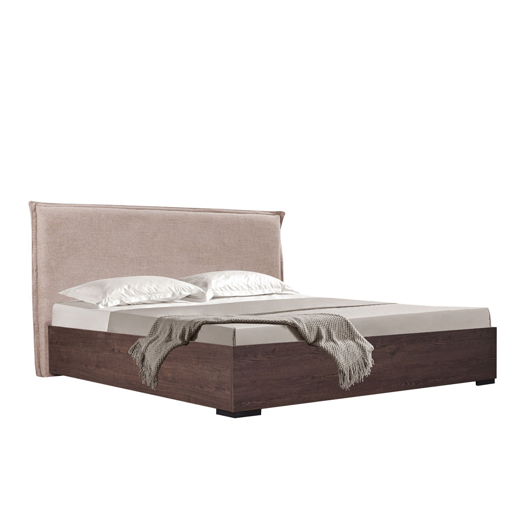 NUEZ ΚΡΕΒΑΤΙ (ΓΙΑ ΣΤΡΩΜΑ 160x200cm) ΚΑΡΥΔΙ 162x202x120cm