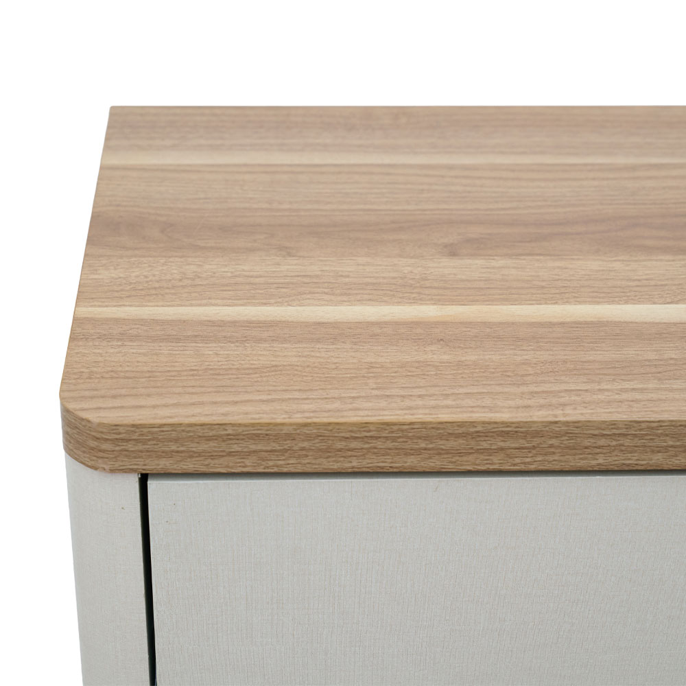 BLANCO ΚΟΜΟΔΙΝΟ 2ΣΥΡΤΑΡΙΑ BEIGE ΦΥΣΙΚΟ 45x34x56cm