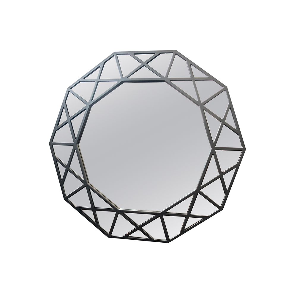 DIAMANTE ΚΑΘΡΕΠΤΗΣ ΤΟΙΧΟΥ ΜΑΥΡΟ 80x80