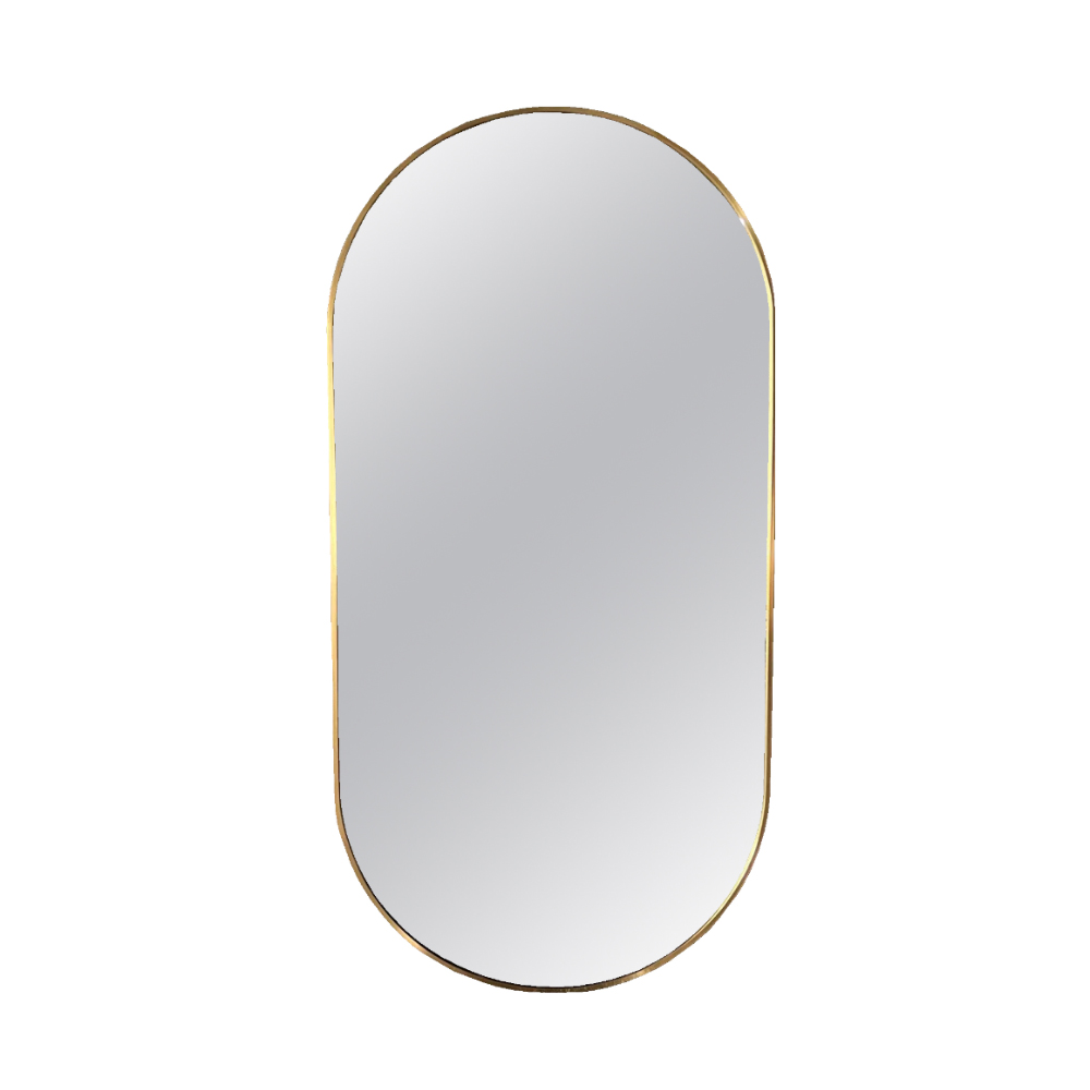 CUERPO ΚΑΘΡΕΠΤΗΣ ΤΟΙΧΟΥ ΡΟΖ ΧΡΥΣΟ 60xH120cm