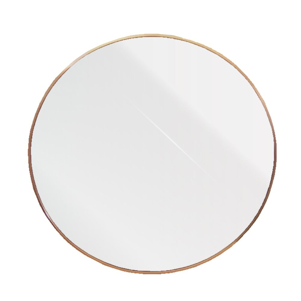 ROUNDY ΚΑΘΡΕΠΤΗΣ ΤΟΙΧΟΥ ΧΡΥΣΟ ΡΟΖ 80x80