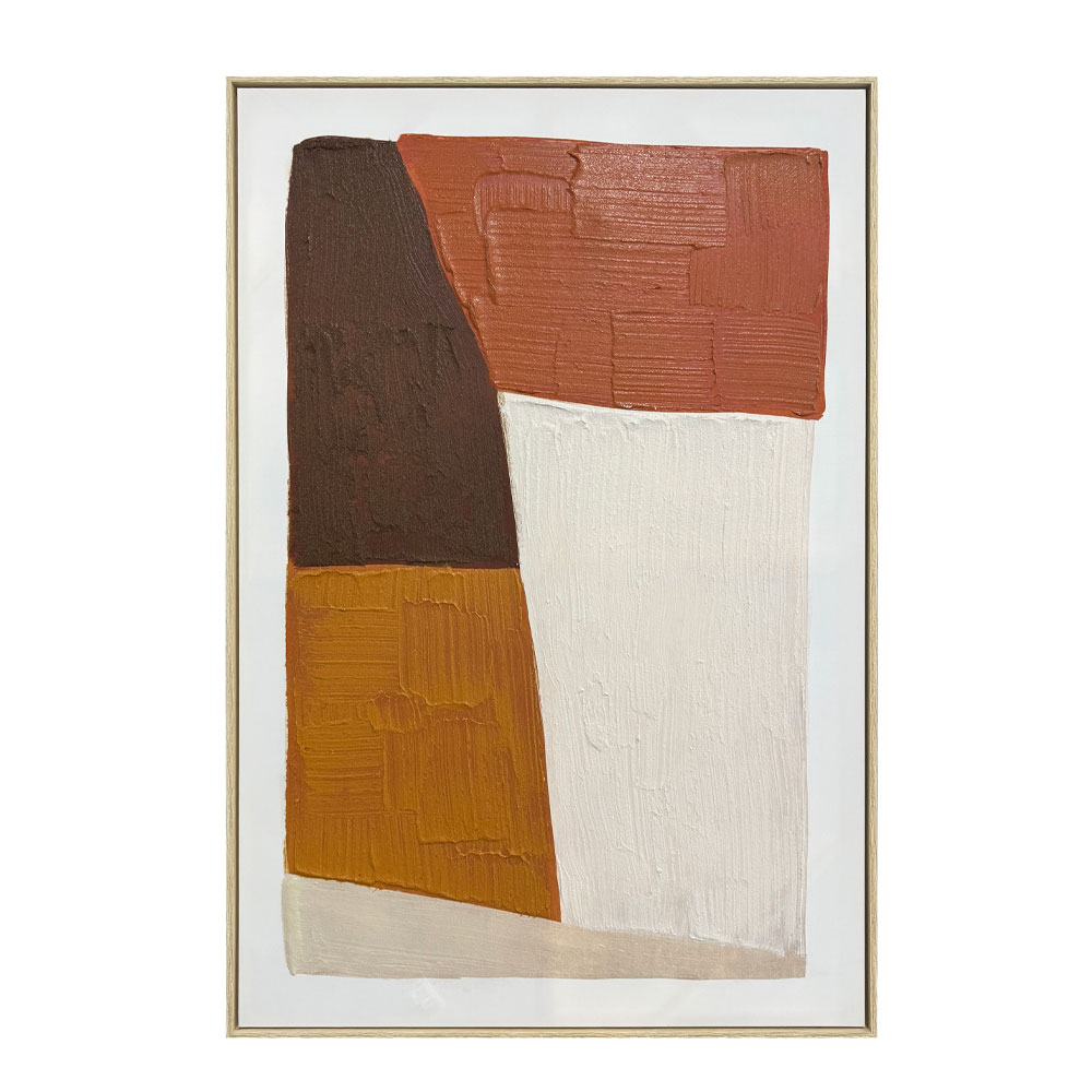 TONAL ΠΙΝΑΚΑΣ ΔΙΑΚΟΣΜΗΤΙΚΟΣ ΜΕ ΚΟΡΝΙΖΑ 80x120x4cm ΚΑΜΒΑΣ ΠΟΛΥΧΡΩΜΟ PS