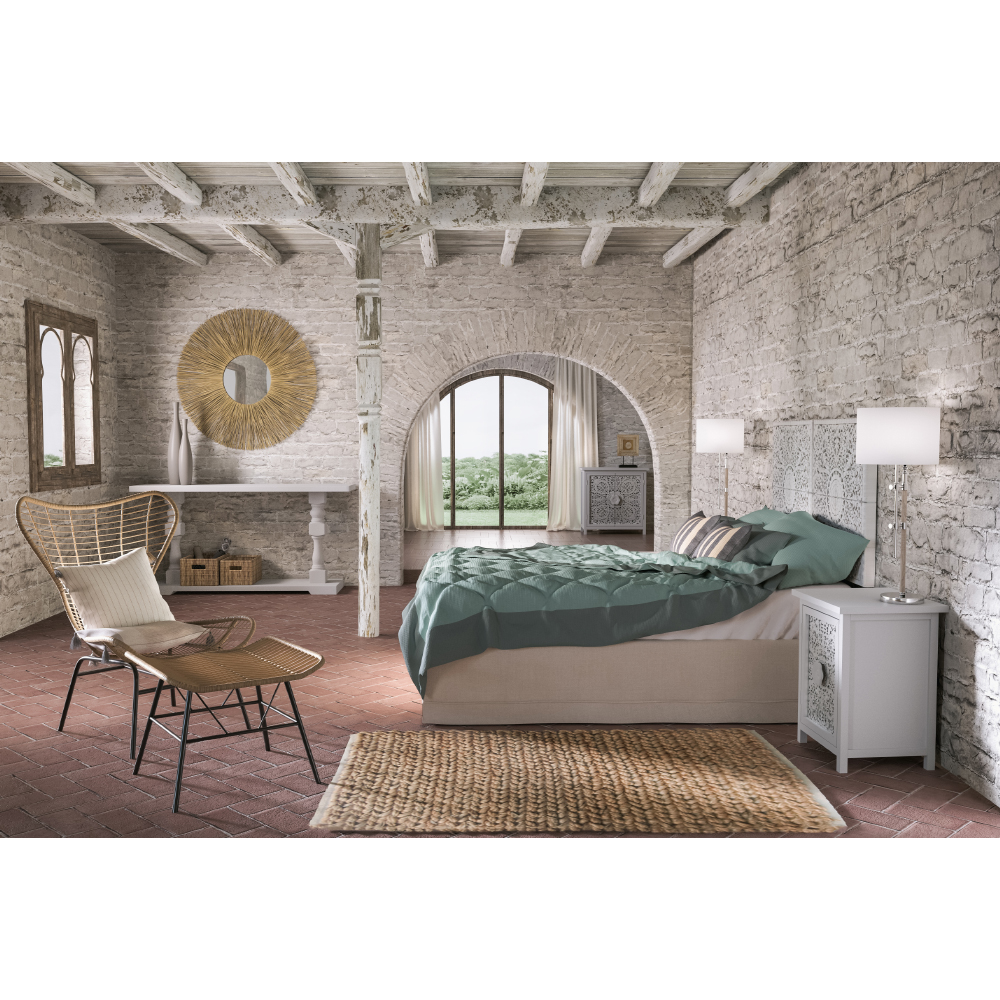 BUTTERFLY ΣΚΑΜΠΟ ΦΥΣΙΚΟ ΜΑΥΡΟ 58x59x47.5cm