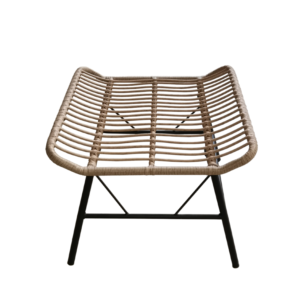 BUTTERFLY ΣΚΑΜΠΟ ΦΥΣΙΚΟ ΜΑΥΡΟ 58x59x47.5cm