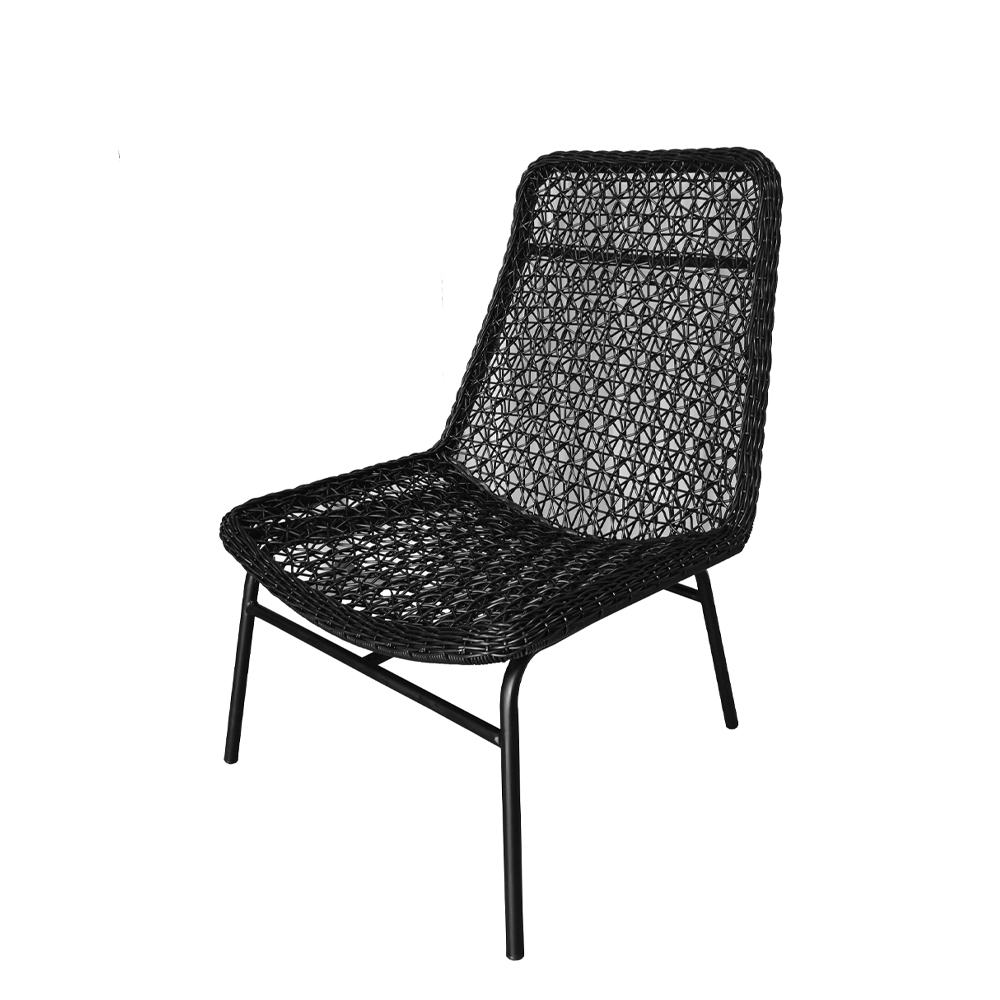 TUNISIA ΠΟΛΥΘΡΟΝΑ ΜΑΥΡΟ 67x77x96cm