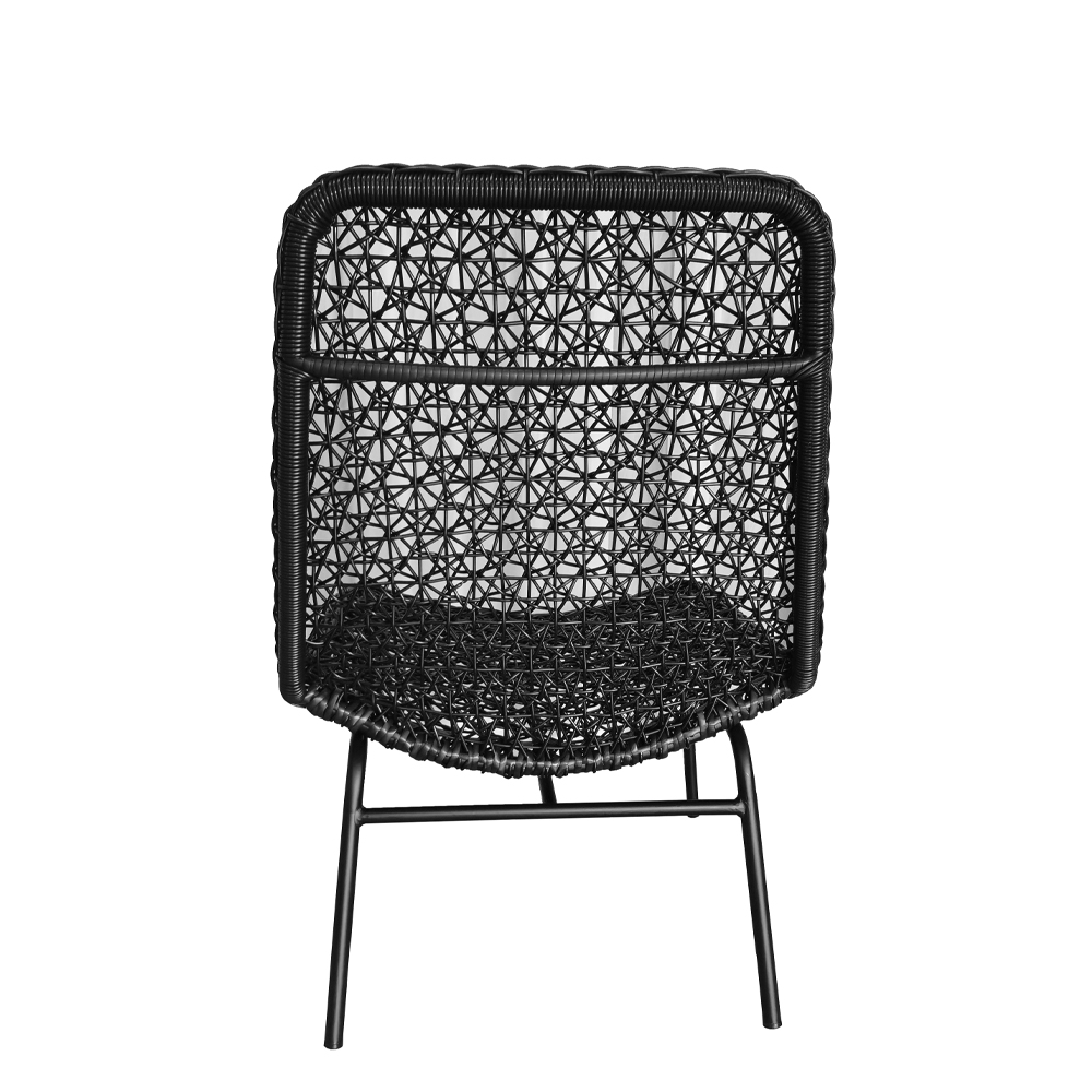 TUNISIA ΠΟΛΥΘΡΟΝΑ ΜΑΥΡΟ 67x77x96cm