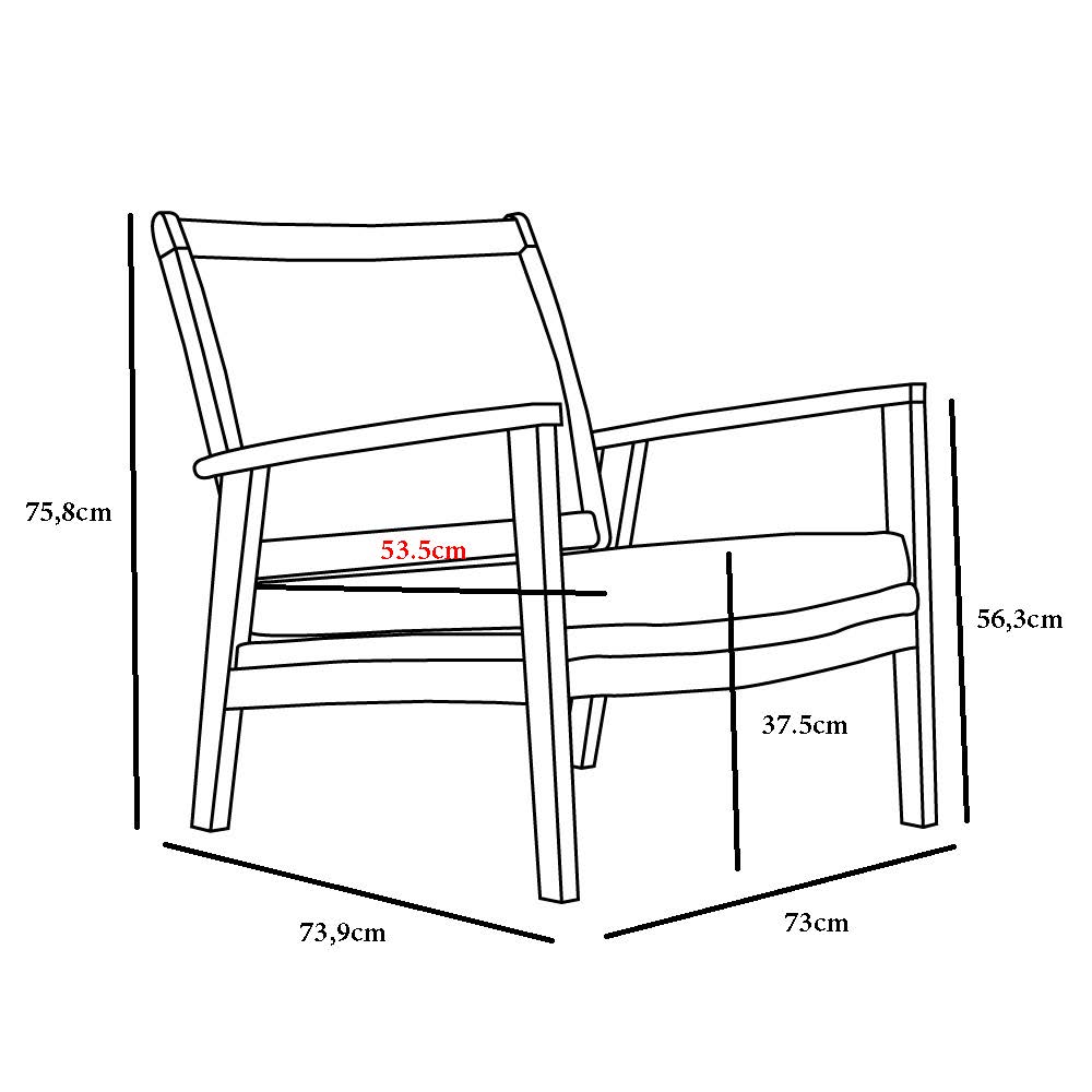 SALSA ΠΟΛΥΘΡΟΝΑ ΜΑΞΙΛΑΡΙ BEIGE 74.5x73x75.8cm