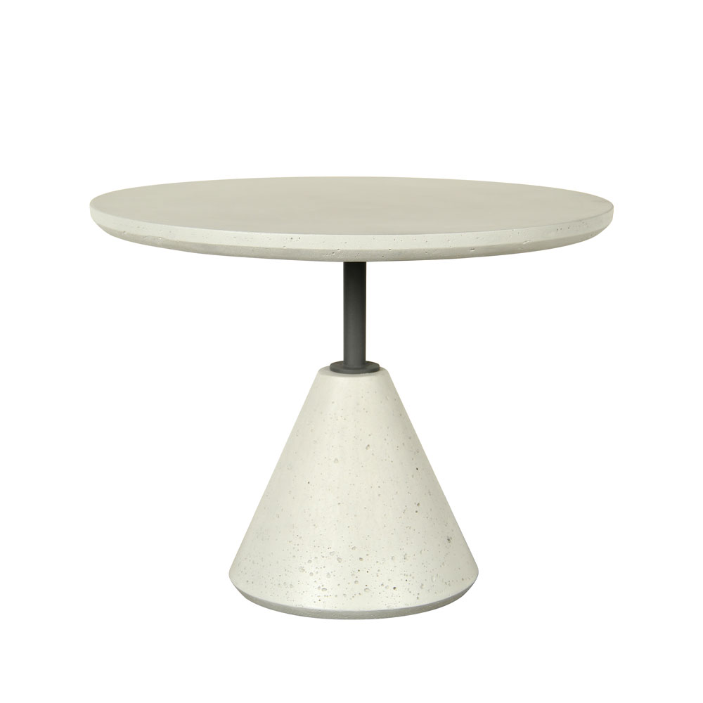 LAVA COFFEE TABLE ΓΚΡΙ ΑΝΟΙΧΤΟ 60x60x46