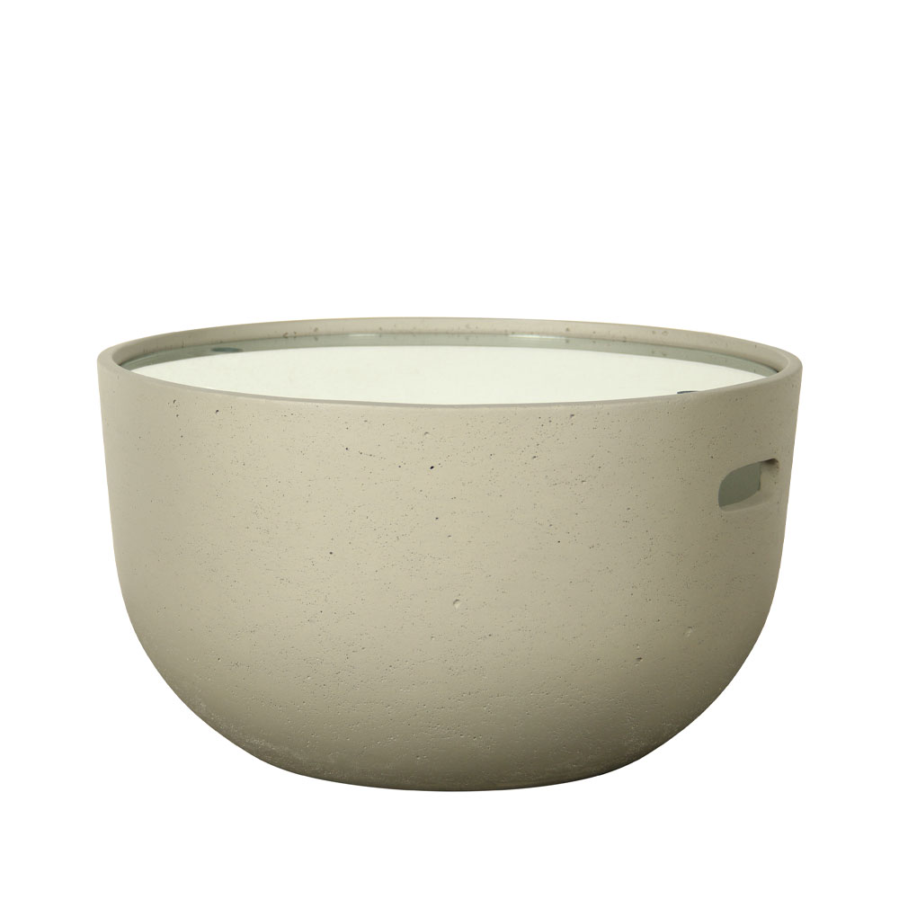CAP COFFEE TABLE CEMENT ΑΝΟΙΧΤΟ 58x58x32