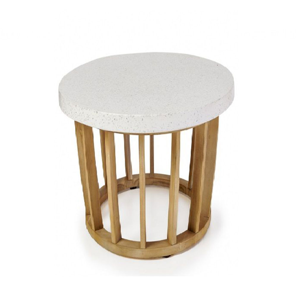 ITHAKA SIDE TABLE ΦΥΣΙΚΟ 50x50x53