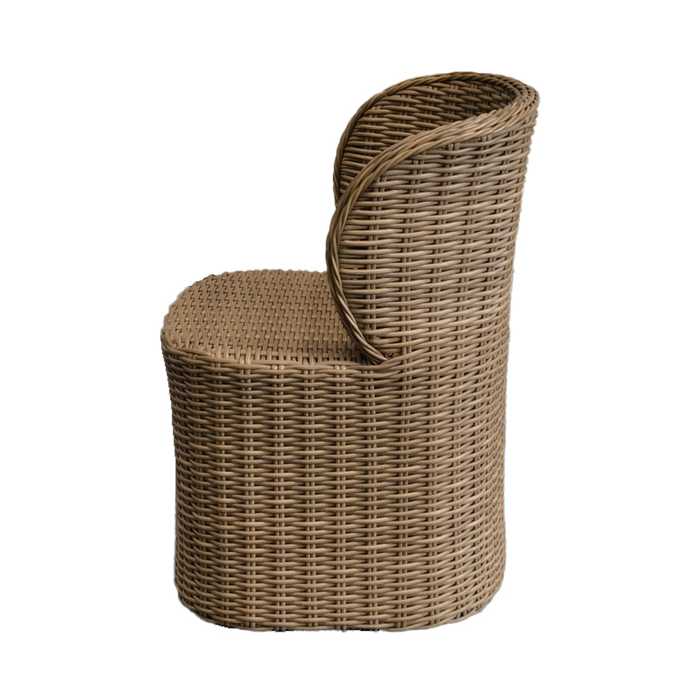 NEST ΚΑΡΕΚΛΑ ΦΥΣΙΚΟ 55x56x76.5cm