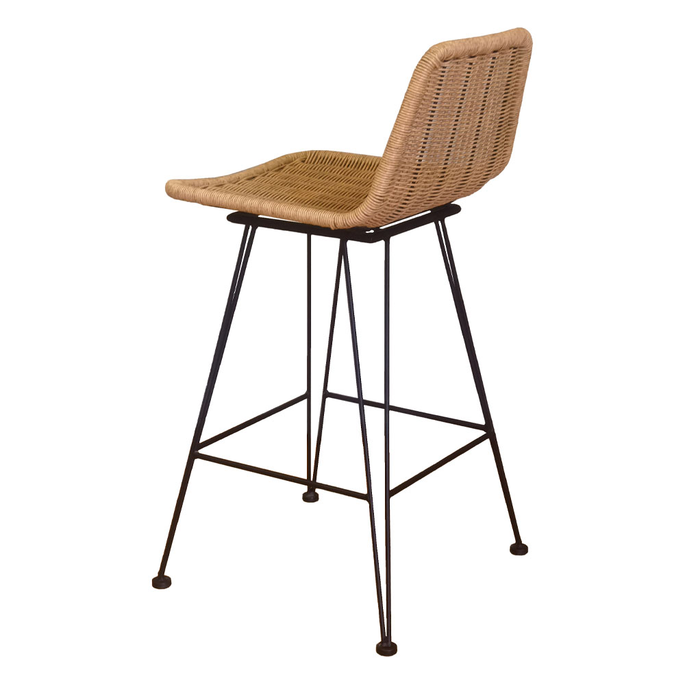 DENMARK ΣΚΑΜΠΟ BAR ΦΥΣΙΚΟ 51.5x51x89cm