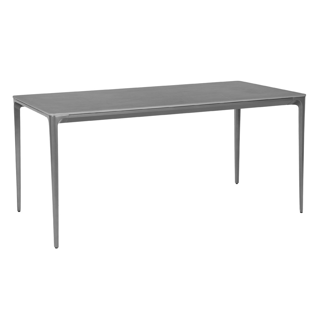 BATON ΤΡΑΠΕΖΙ ΓΚΡΙ ΣΚΟΥΡΟ 160x80x75