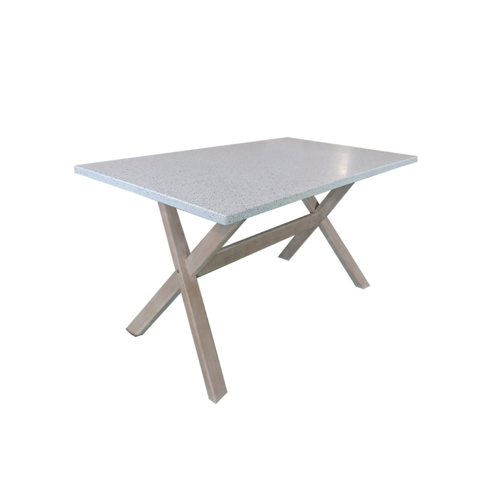 TERRAZZO ΤΡΑΠΕΖΙ TERRAZZO 140x80x75cm