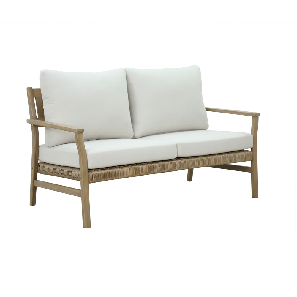 TOUJOUR ΣΑΛΟΝΙ SET 1+2+1 ΦΥΣΙΚΟ ΛΕΥΚΟ