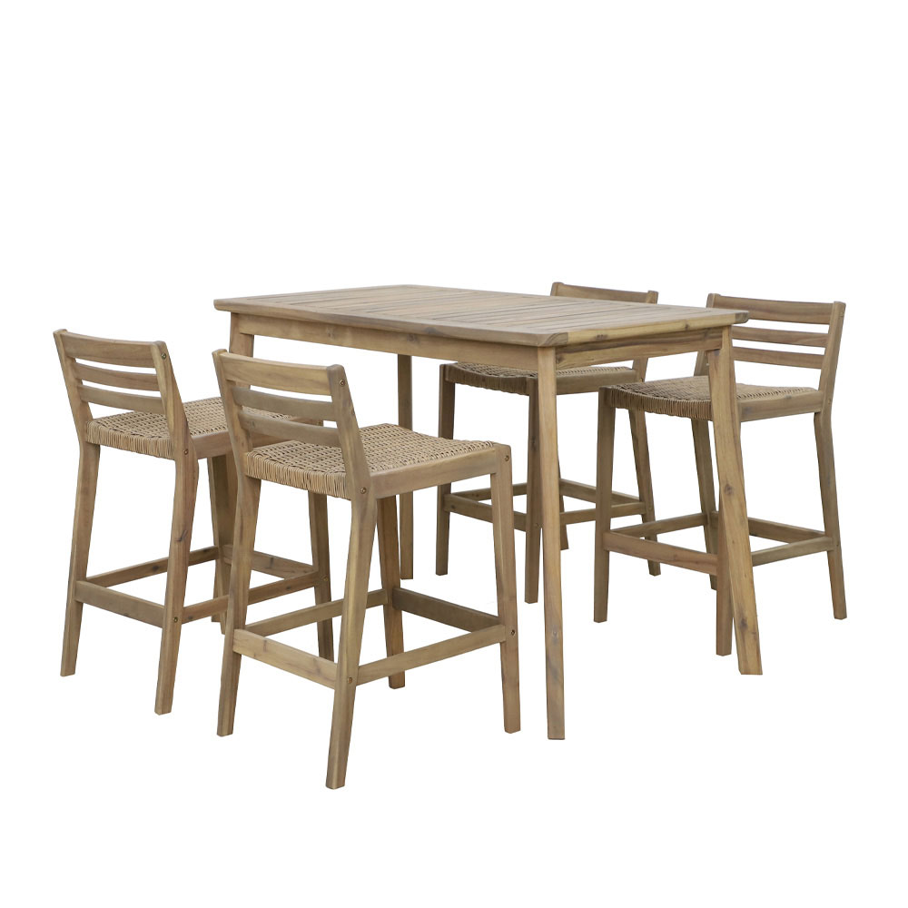 TOUJOUR ΤΡΑΠΕΖΙ BAR ΦΥΣΙΚΟ 131.5x70x90cm