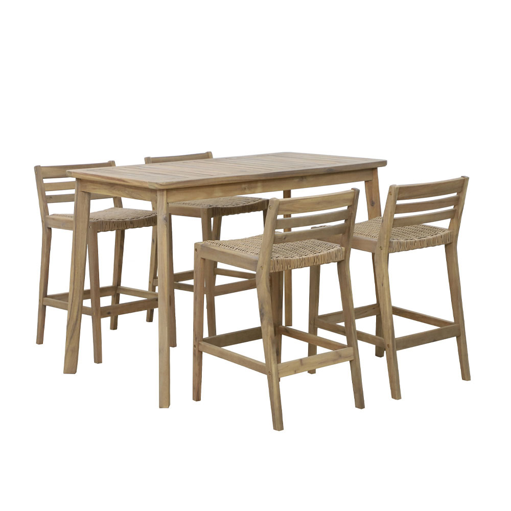 TOUJOUR ΤΡΑΠΕΖΙ BAR ΦΥΣΙΚΟ 131.5x70x90cm