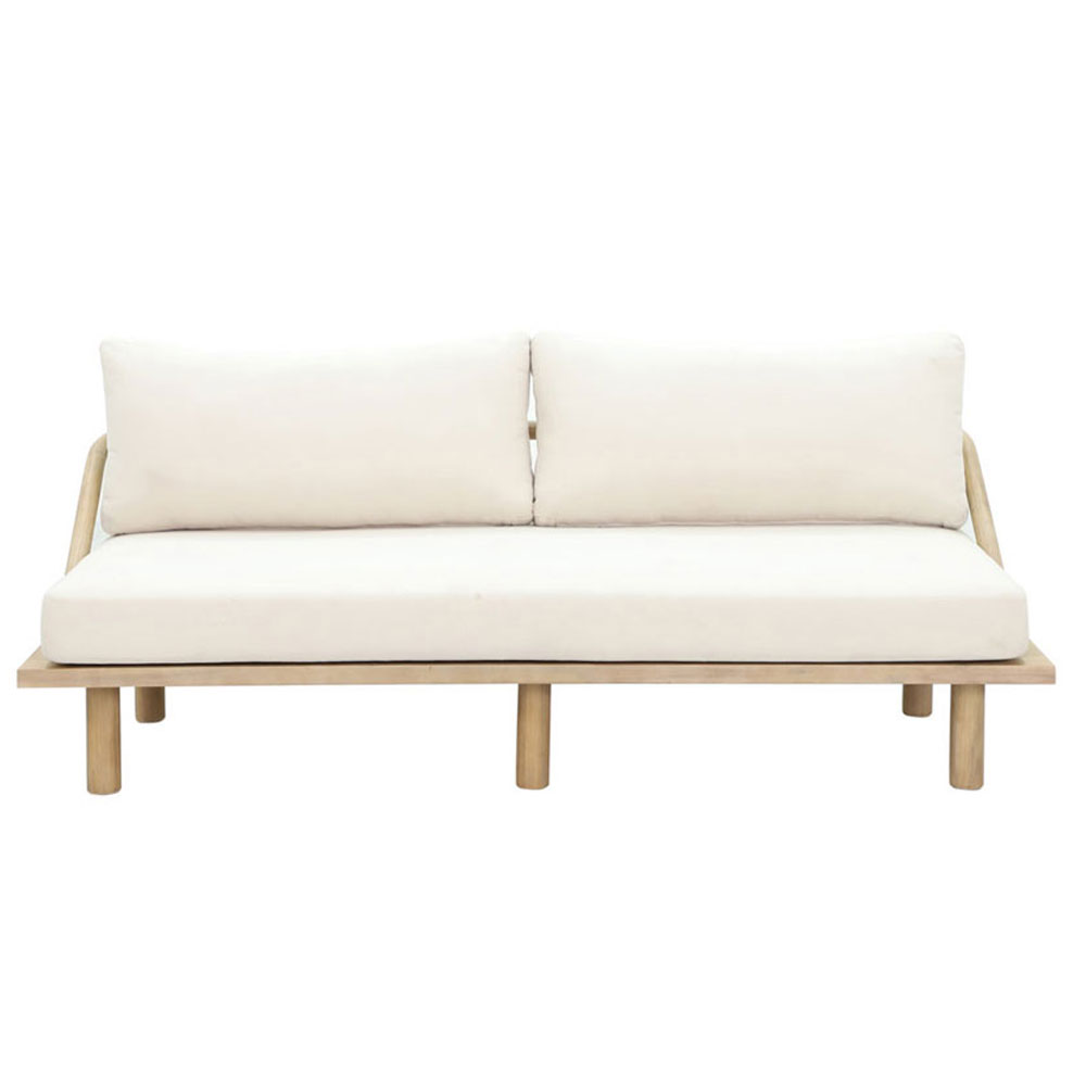SIESTA ΚΑΝΑΠΕΣ ΚΡΕΒΑΤΙ ΦΥΣΙΚΟ CREAM 180x80x59.5cm