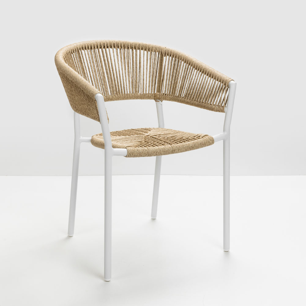 BREEZE ΚΑΡΕΚΛΑ ΛΕΥΚΟ ΦΥΣΙΚΟ 56x60x78cm
