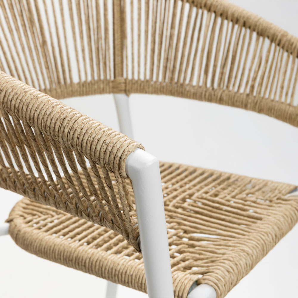 BREEZE ΚΑΡΕΚΛΑ ΛΕΥΚΟ ΦΥΣΙΚΟ 56x60x78cm