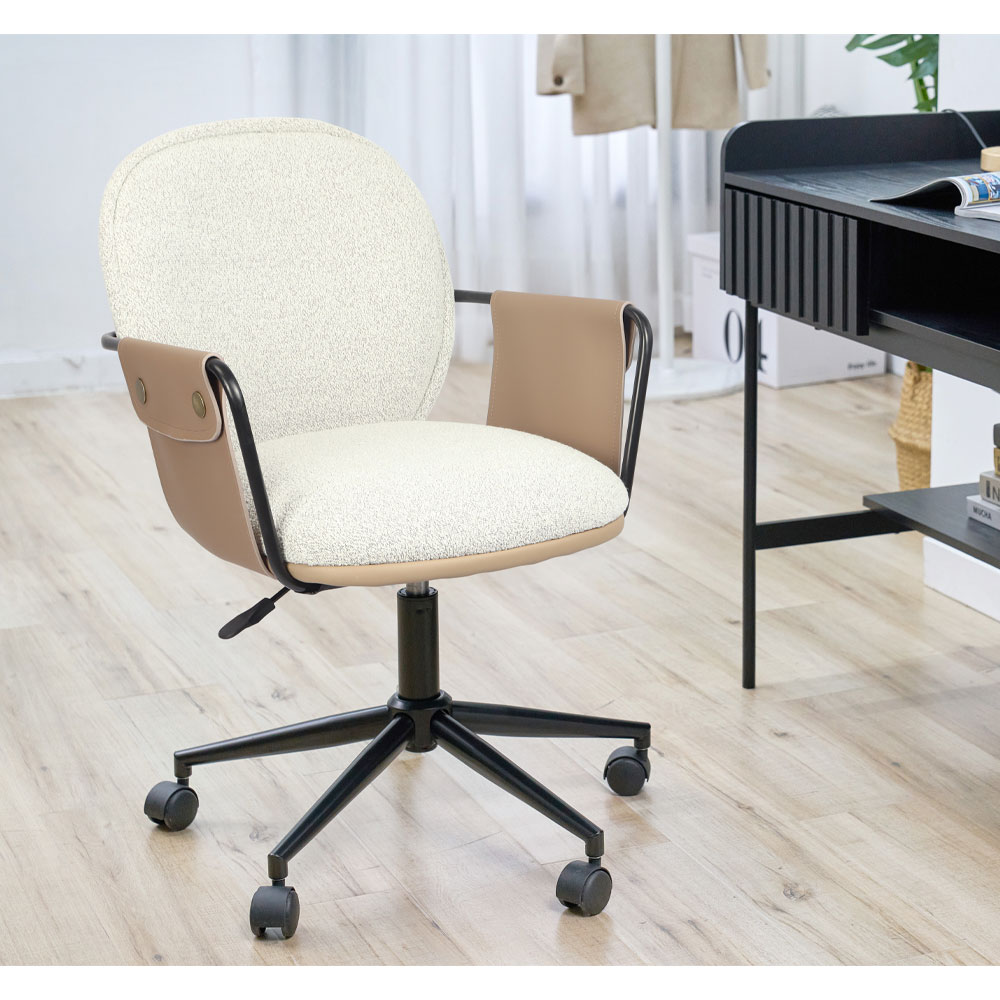 POST ΚΑΡΕΚΛΑ ΓΡΑΦΕΙΟΥ BEIGE ΚΑΦΕ 55x59x93