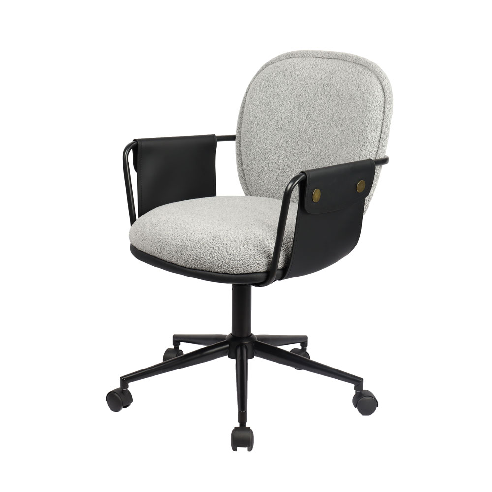 POST ΚΑΡΕΚΛΑ ΓΡΑΦΕΙΟΥ ΓΚΡΙ ΜΑΥΡΟ 55x59x93