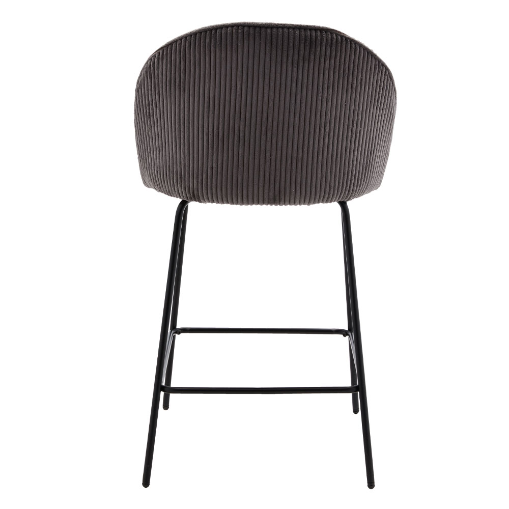 VOTSALO ΣΚΑΜΠΟ BAR ΓΚΡΙ 51.5x56x95cm