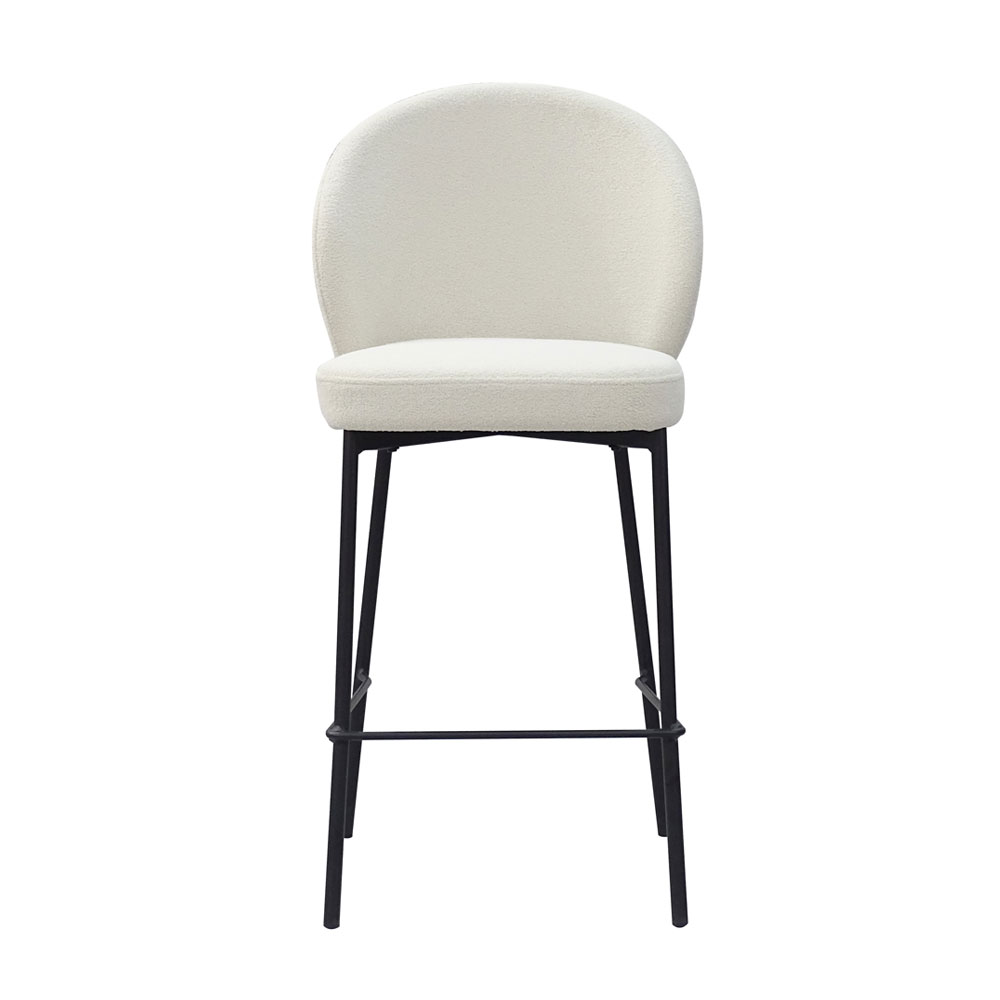 LUNE ΣΚΑΜΠΟ BAR ΛΕΥΚΟ 48x53.5x95.5cm