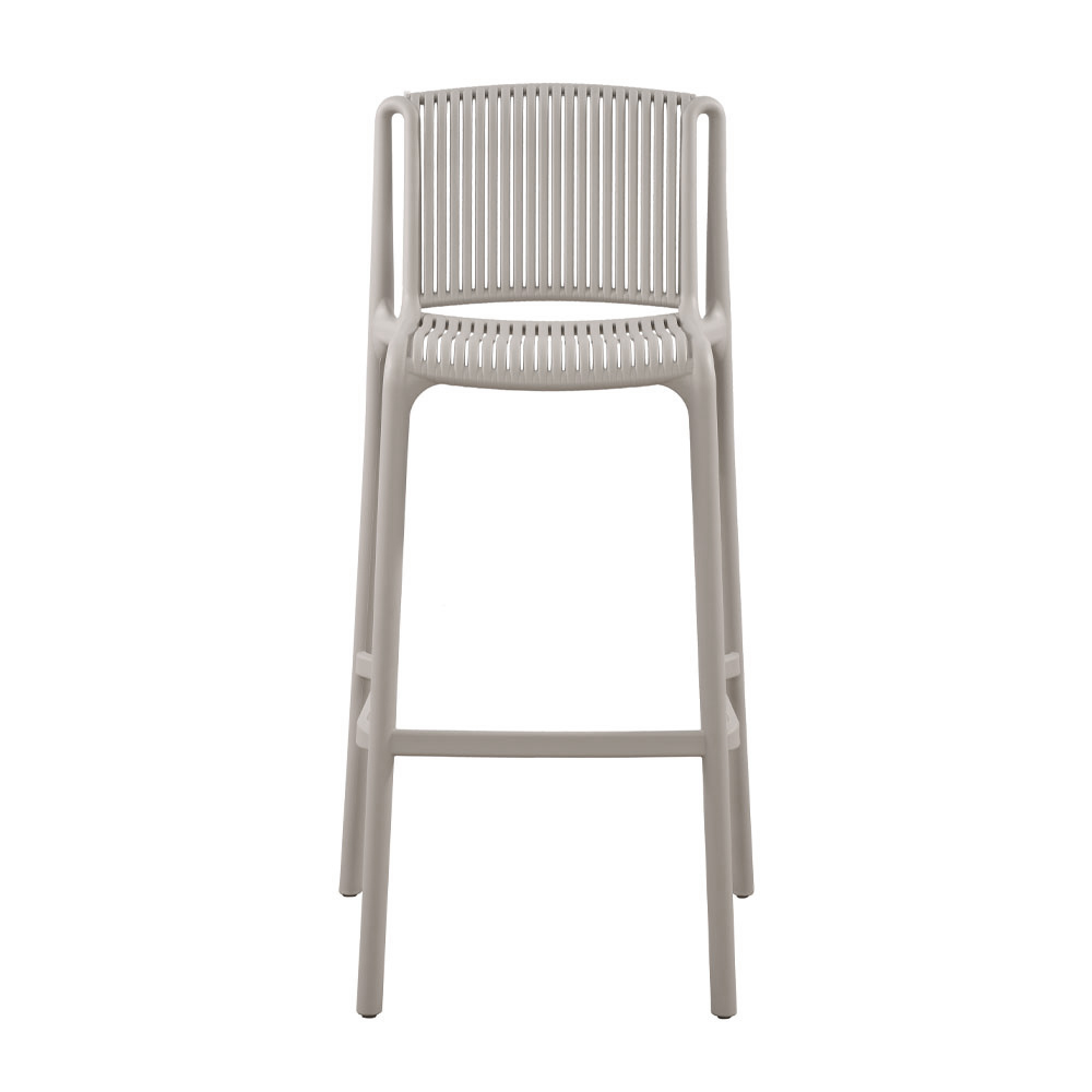 POLLY ΣΚΑΜΠΟ BAR ΓΚΡΙ ΑΝΟΙΧΤΟ 42x50x100.5cm