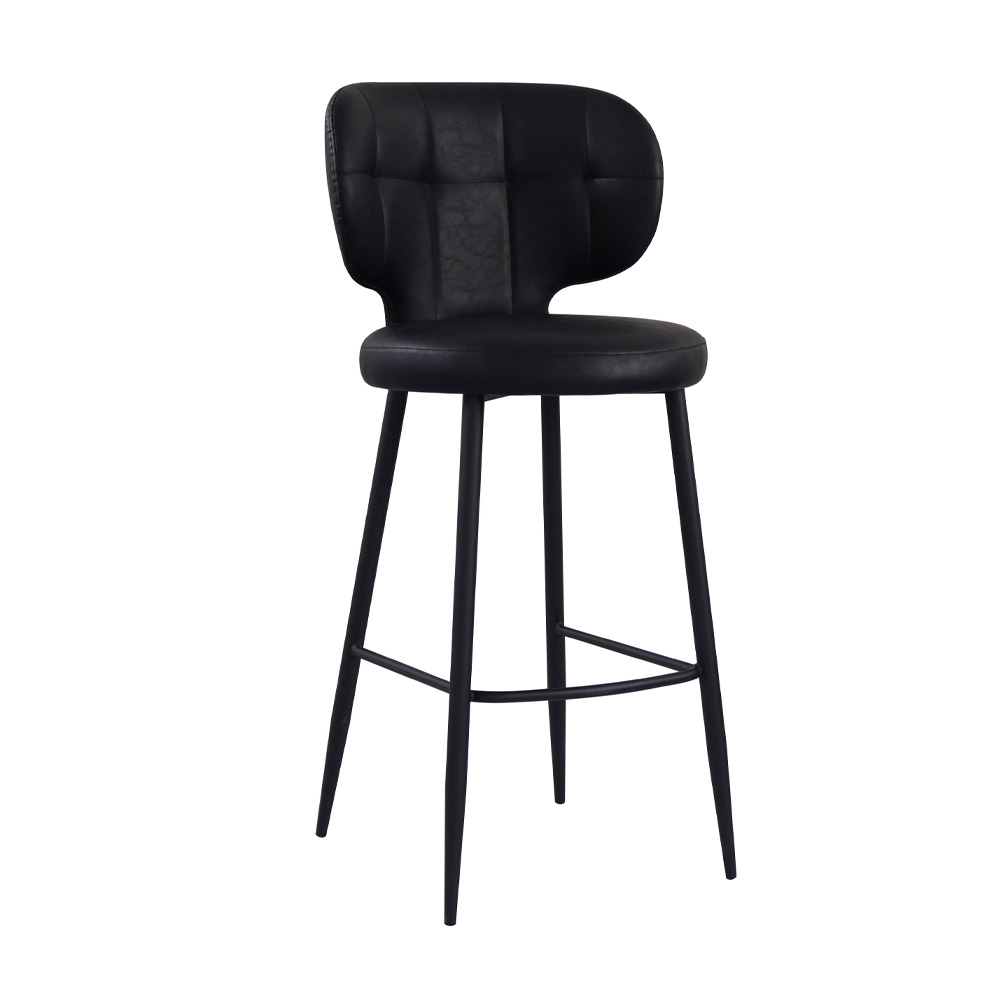 OLI ΣΚΑΜΠΟ BAR ΜΑΥΡΟ 53x50x107cm