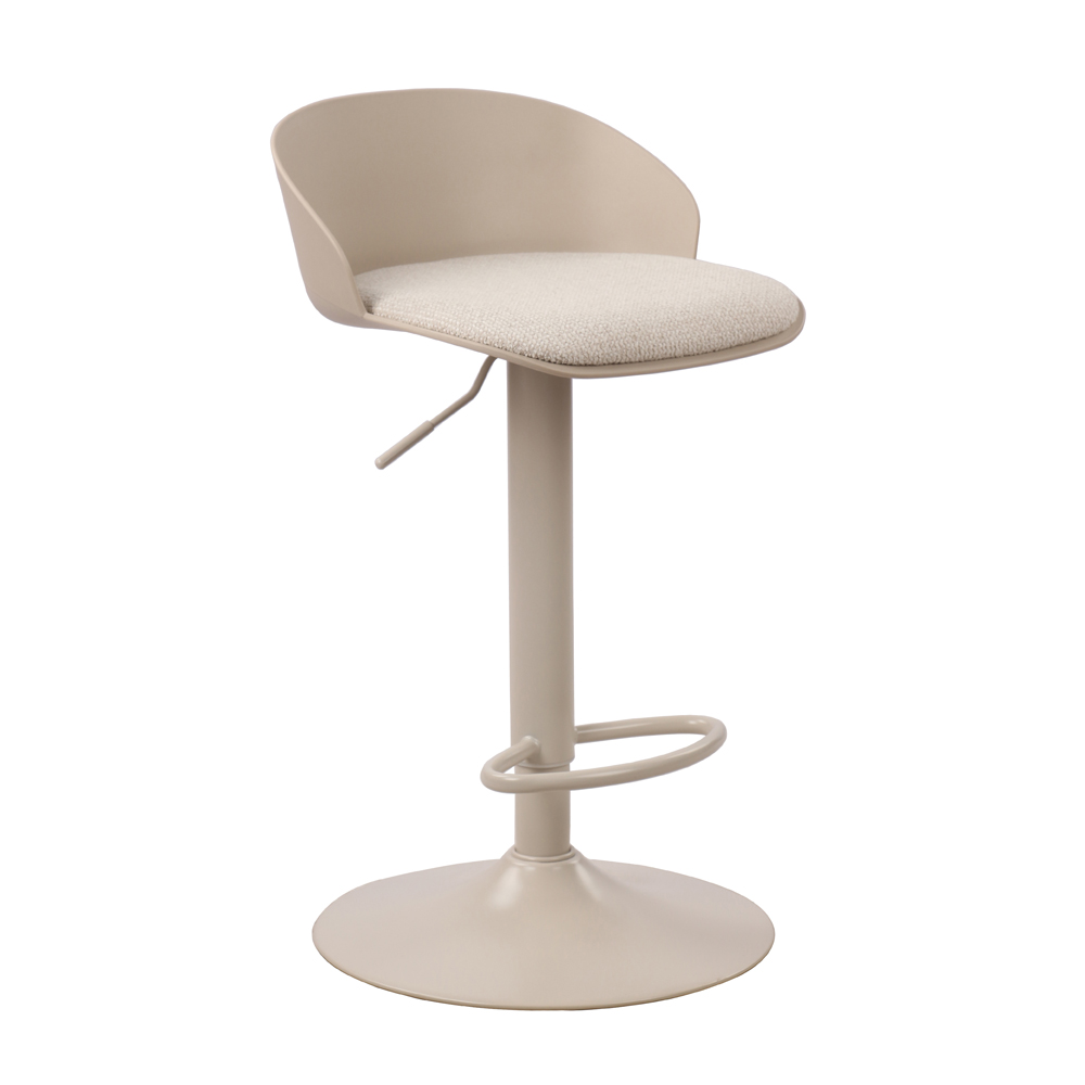 DALI ΣΚΑΜΠΟ BAR BEIGE 41.5x41.5x75.5cm