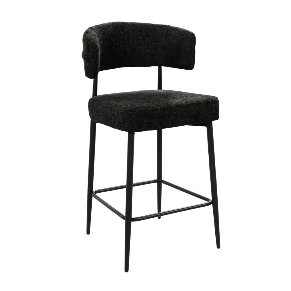 NOOK ΣΚΑΜΠΟ BAR ΜΑΥΡΟ 50x50x96cm