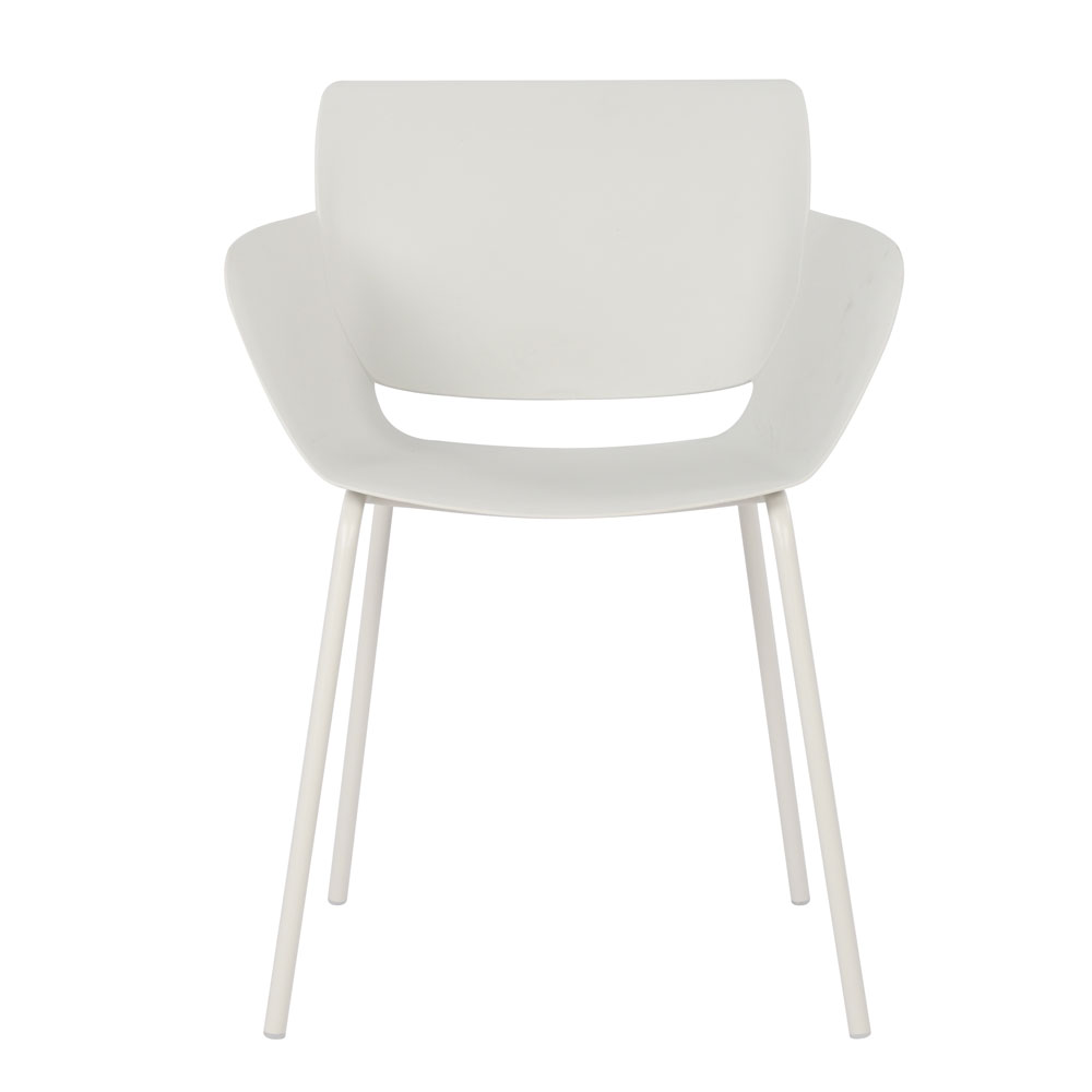 SEDIA ΚΑΡΕΚΛΑ OFF WHITE 58x51x79.5cm