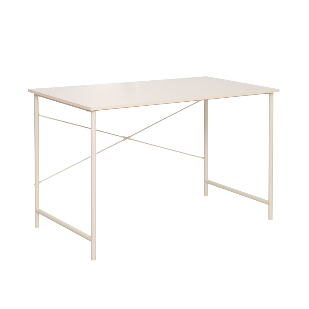 POPULAR ΓΡΑΦΕΙΟ CREAM 120x60x75cm