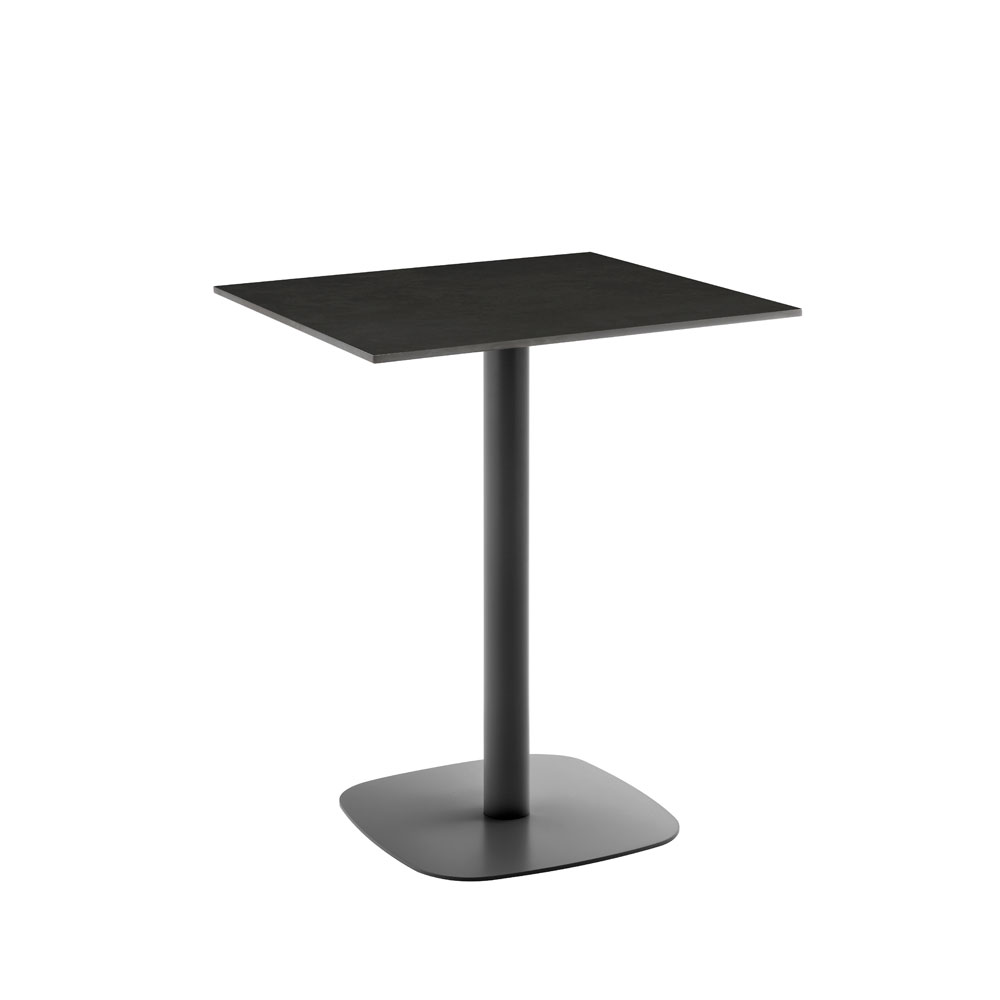 QUADRA ΤΡΑΠΕΖΙ ΜΑΥΡΟ 60x60x74cm