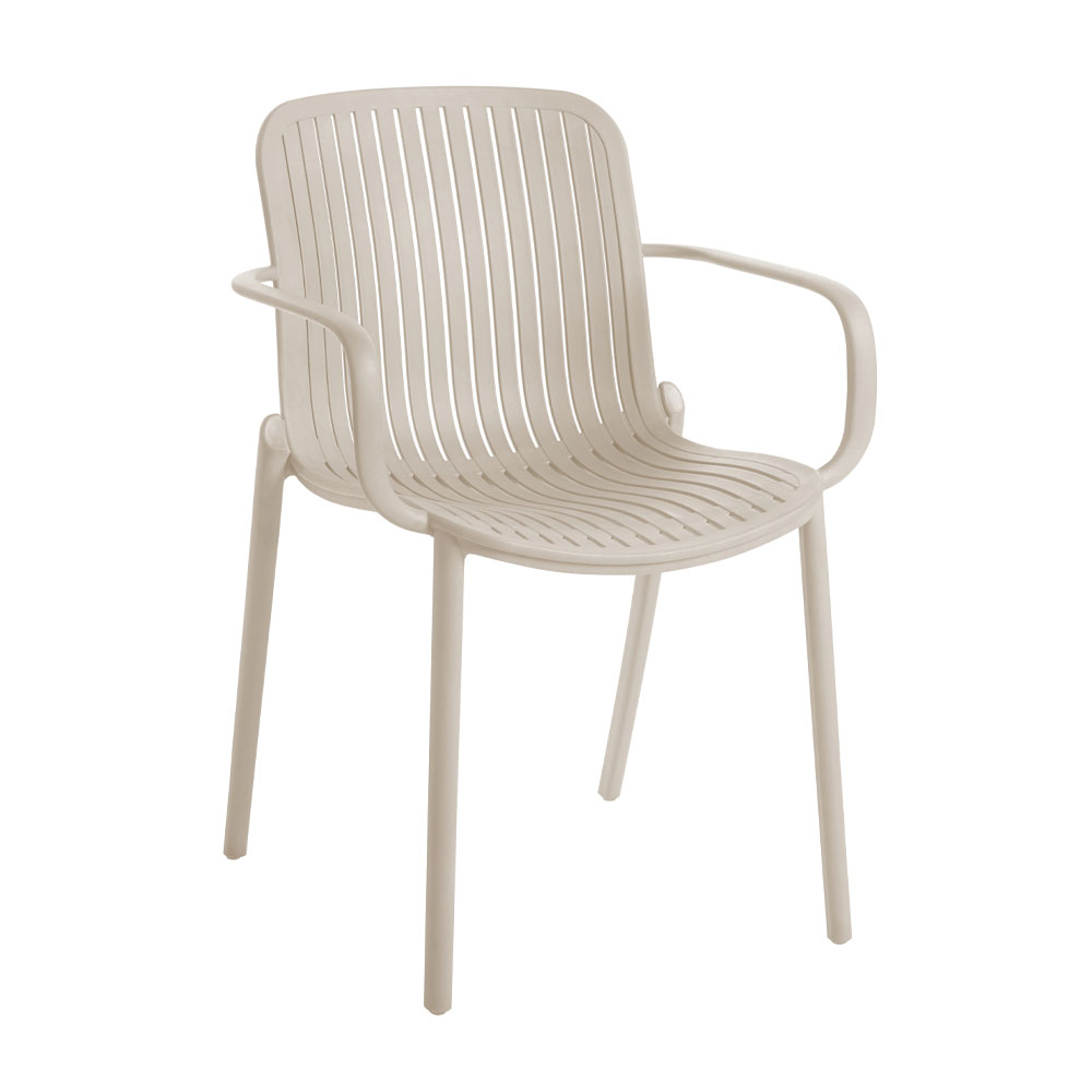 BRIO ΚΑΡΕΚΛΑ OFF WHITE 58x56.5x82cm