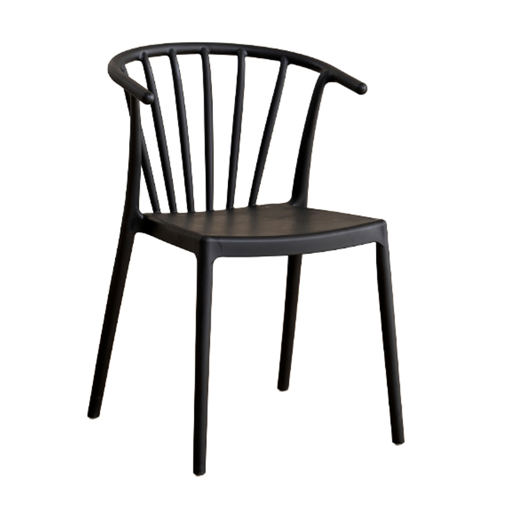 RAYA ΚΑΡΕΚΛΑ ΜΑΥΡΟ 53x51x77.5cm