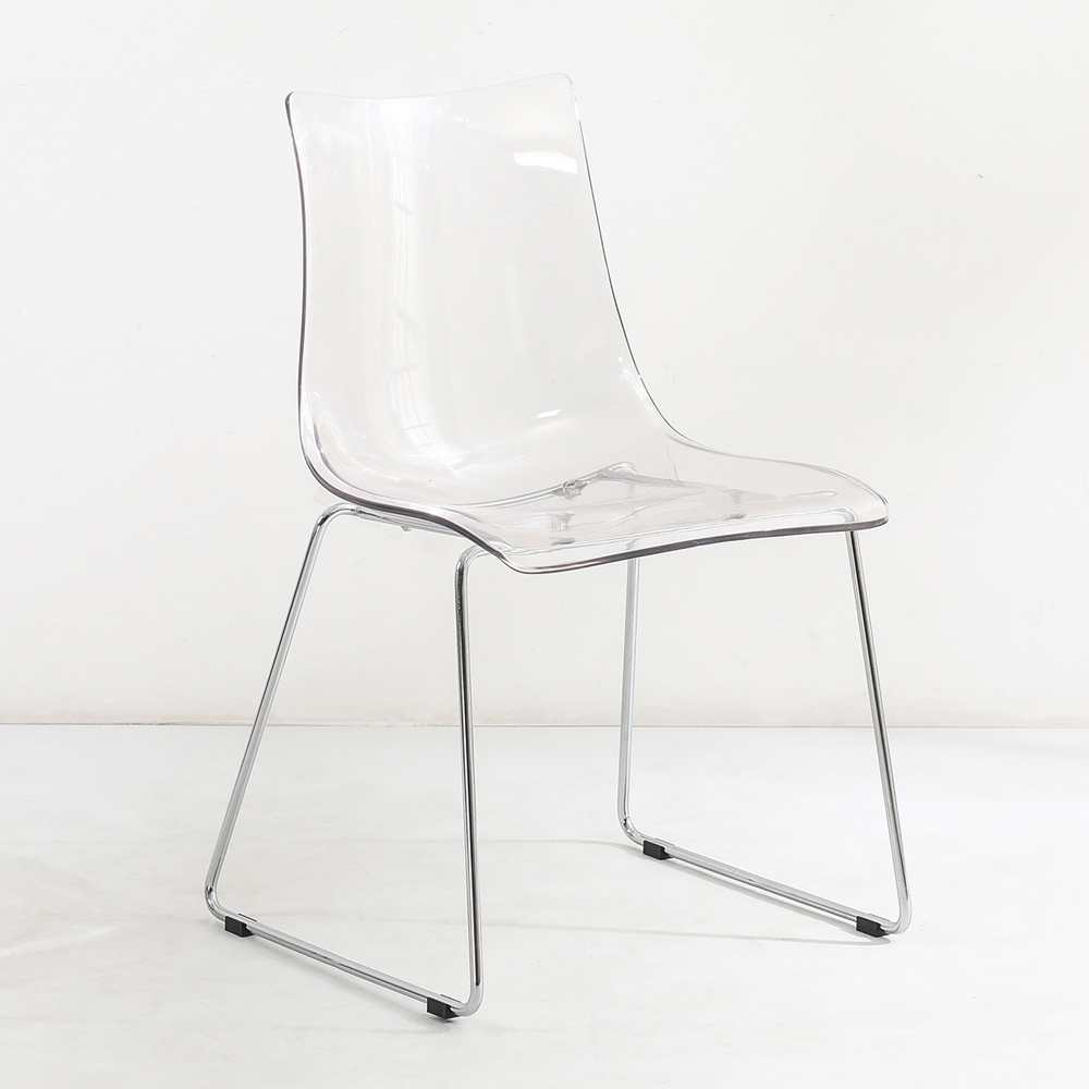 ELUCIA ΚΑΡΕΚΛΑ ΔΙΑΦΑΝΟ 53x52.2x80.5cm