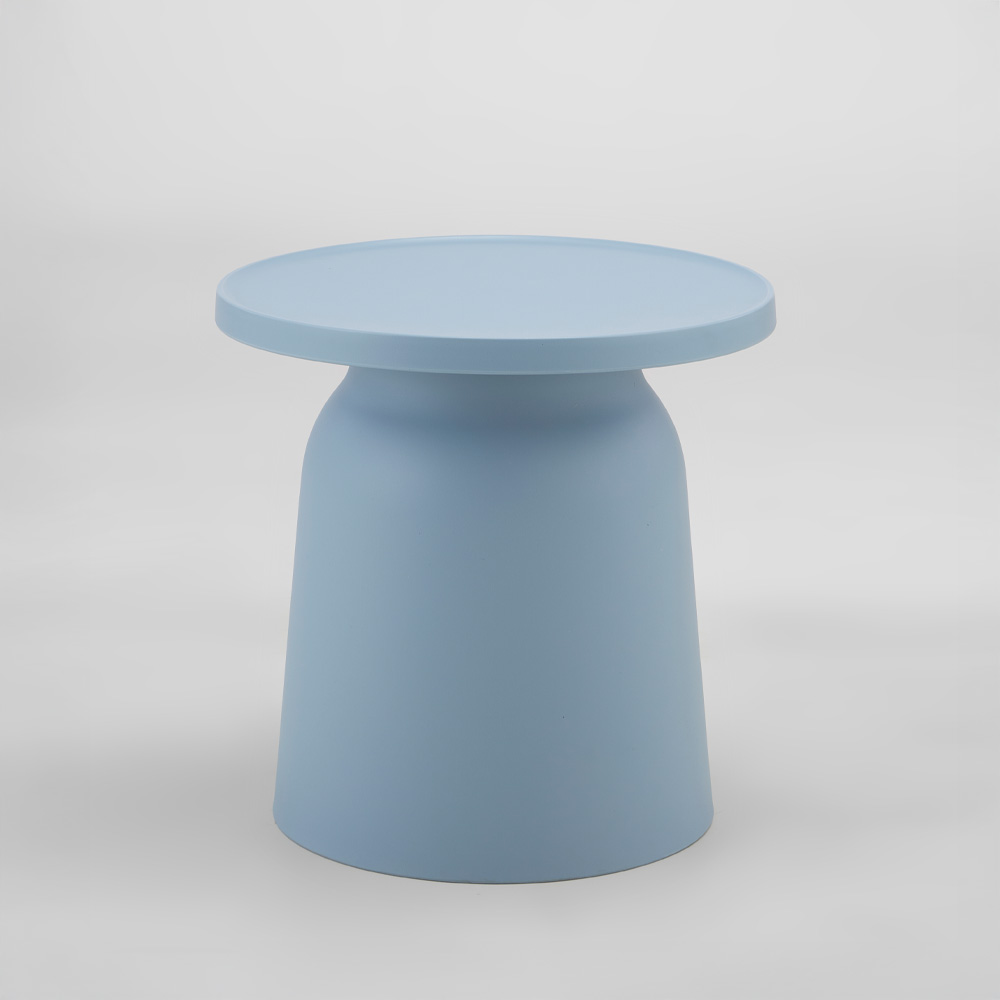 DOMI COFFEE TABLE ΓΑΛΑΖΙΟ 47x47x46cm